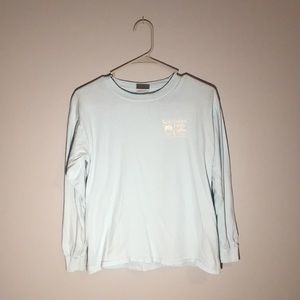 Southern Fried Cotton Long Sleeve T-Shirt With Pig